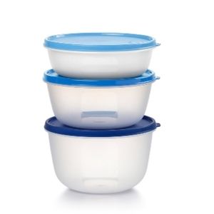 Tupperware Medium Modular Bowls Set if 3 New